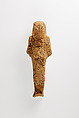 Viscera figure with jackal head (Duamutef), Mud, wax