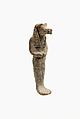 Viscera figure with baboon head (Hapy), Wax