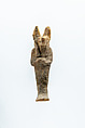 Viscera figure with jackal head (Duamutef), Wax