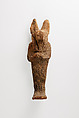 Viscera figure with jackal head (Duamutef), Wax