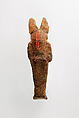 Viscera figure with jackal head (Duamutef), Wax