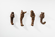 Viscera figure with falcon head (Qebehsenuef), Wax (?)