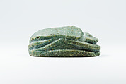 Heart Scarab, Green feldspar