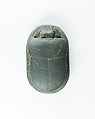 Heart Scarab inscribed for Gautsoshen, Slate
