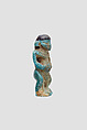 Pataikos Amulet, Faience