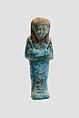 Worker Shabti of Henettawy, Faience