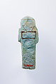 Shabti of Hor, Faience