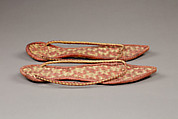 Funerary Sandals, Palm leaf, dye