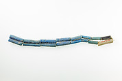 Bead bracelet or anklet, Faience