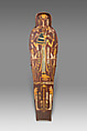 Mummy Board inscribed for Henettawy daughter of Isetemkheb, Wood, gesso, paint