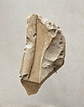 Relief of part of a female attendant - see 26.3.353-3, Limestone, paint