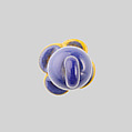 Pendant in the Shape of a Pomegranate Flower, Glass