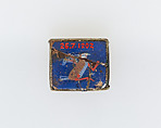 Inlay, rekhyt bird, Glass