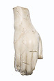 Hand, Indurated limestone