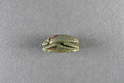 Scarab, Psamtik I or Apries, Glazed Steatite