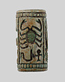 Cylinder seal, Green glazed steatite
