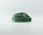 Scarab, Blue glazed steatite
