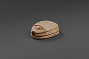 Scarab, Neit, White glazed steatite