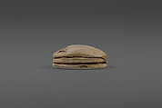 Scarab, Neit, White glazed steatite