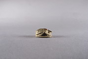 Scarab with sphinx, Steatite