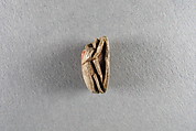 Scarab inscribed with the name of Khufu (Cheops), Glazed steatite