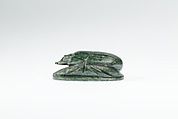 Uninscribed Heart Scarab, Serpentinite