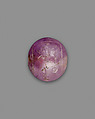 Ball Bead with Name of Hatshepsut, Amethyst