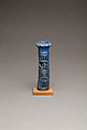 Kohl Tube Holder in the Form of a Papyrus Column, Faience