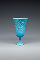Lotiform Chalice, Faience