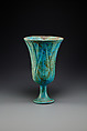 Lotiform Cup, Faience