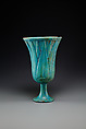 Lotiform Cup, Faience