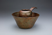 Ewer, from basin and ewer set, Arsenical copper, surface enriched in arsenic