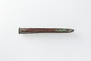Stone Mason's Chisel, Hammered bronze or copper alloy