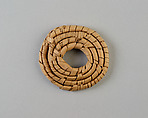 Pot Stand, Straw and palm leaf