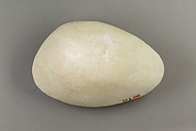 Clam-shell-shaped Hammer, Travertine (Egyptian alabaster)