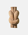 Tjes-Knot Amulet, Wood (cedar)