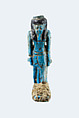Nefertum amulet, Faience, ancient thread