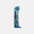 Goddess amulet, faience
