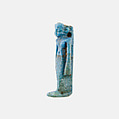 Goddess amulet, faience
