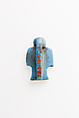 Tit amulet, Blue Faience