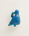 White Crown amulet, Faience