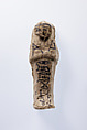 Shabti of Mehefpabenu, Unbaked earth