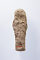 Shabti of Mehefpabenu, Unbaked earth
