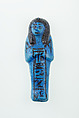 Worker Shabti of Nauny, Faience