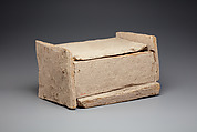 Shabti Box of Nauny, Sycomore, stucco, paint