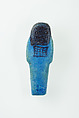 Worker Shabti of Nauny, Faience