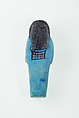 Worker Shabti of Nauny, Faience