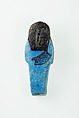 Worker Shabti of Nauny, Faience