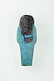 Worker Shabti of Nauny, Faience