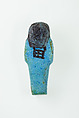 Worker Shabti of Nauny, Faience